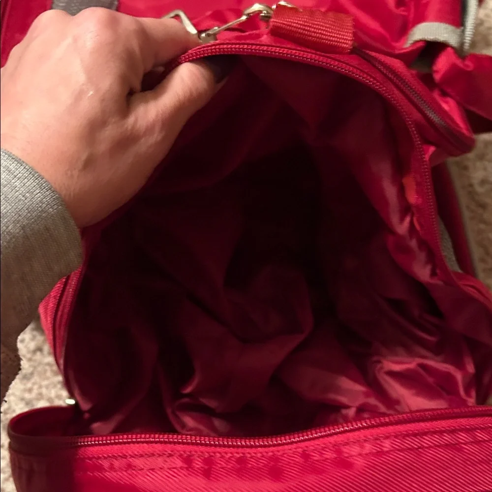 PLAYBOY Golf Red Duffel Bag